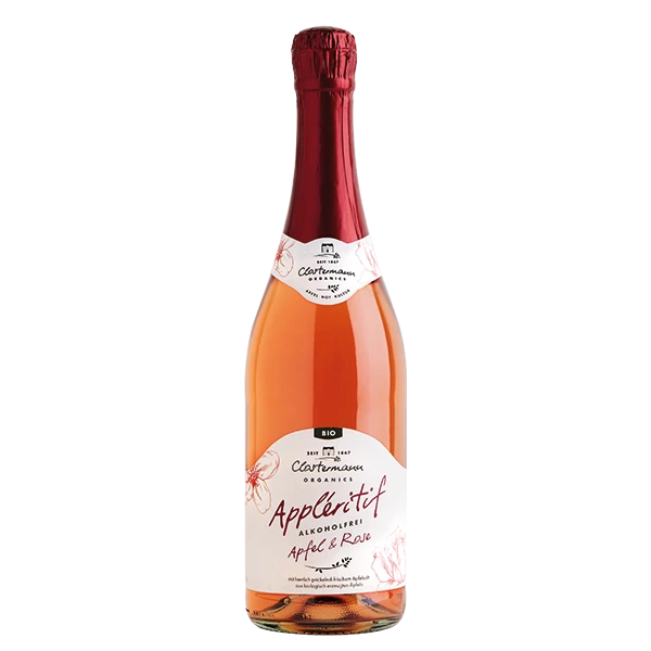 Bio Appléritif Apfel & Rose, 0,75 l, alkoholfrei