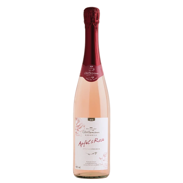 Bio Apfeltischperlwein Apfel & Rose, 0,75 l, Alk. 9 % vol. 