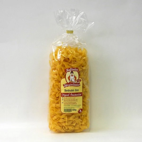 Bandnudeln 8 mm, 500 g