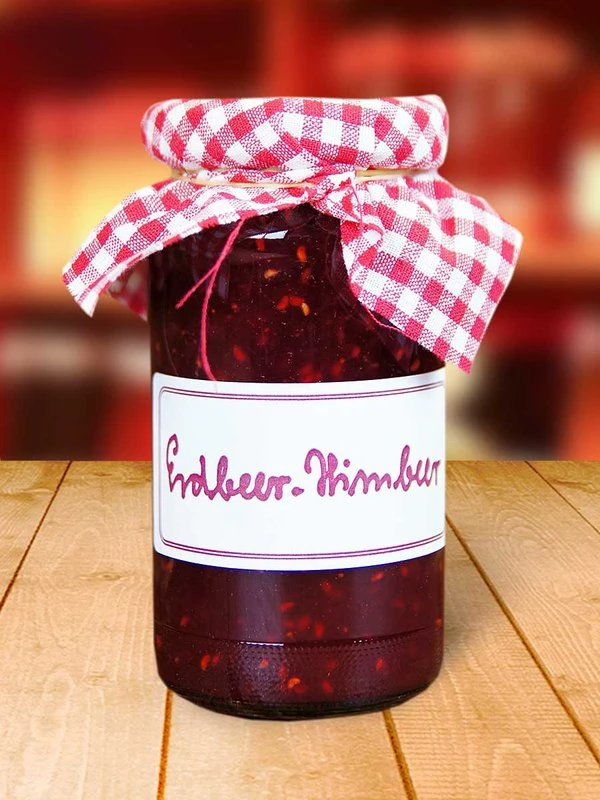 Erdbeer-Himbeer Konfitüre, 250 g