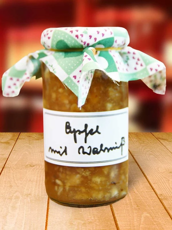 Apfel-Walnuss Konfitüre, 250 g